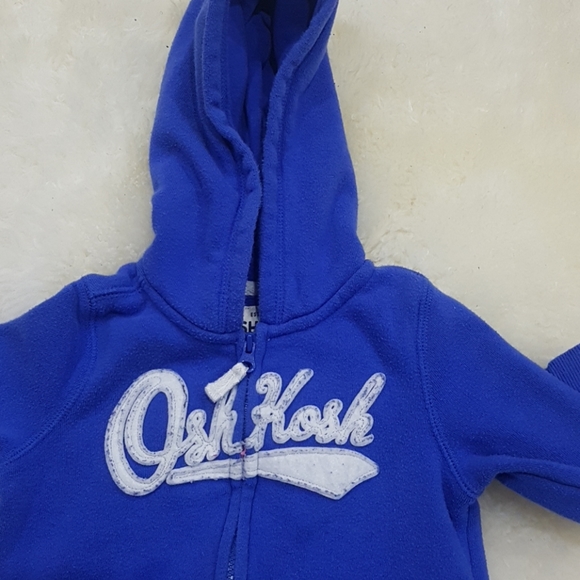 Oshkosh B'gosh hooded shirt 12 to 18 months - Picture 3 of 4